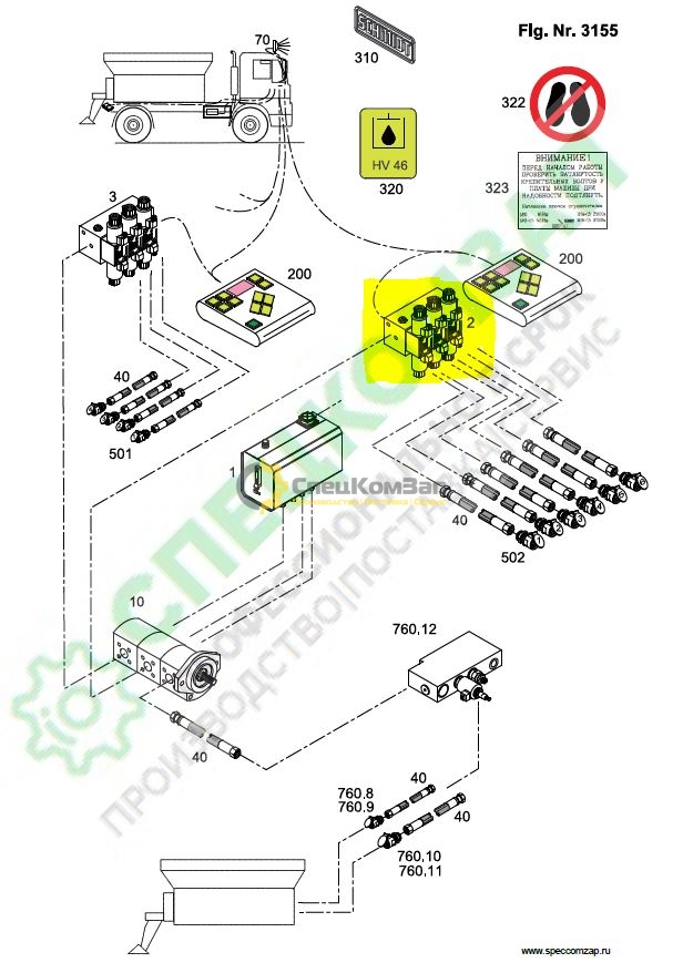 Гидрораспределитель Schmidt 1089713-0 