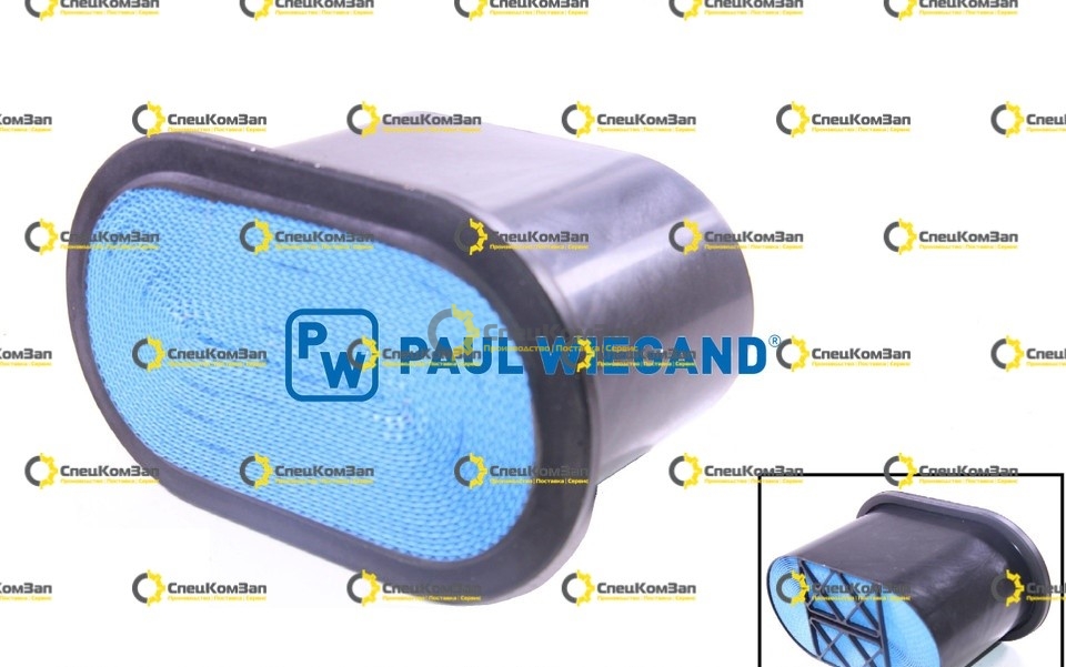 Элемент фильтра Johnston VT650,ЭД244КМ воздушного овальный (основной) КАМАЗ SA16460